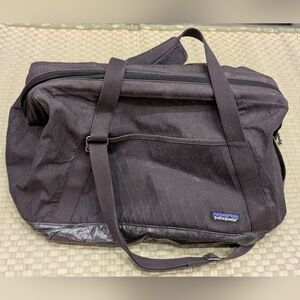 RARE Patagonia X-Pac 42L Stand Up Duffel Weekender Bag Black